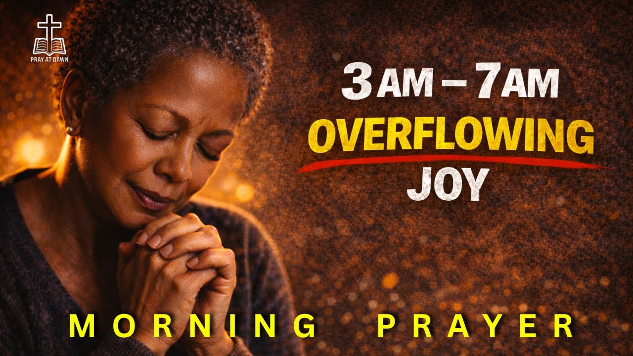 Break Every Weakness and Receive Joy 3AM – 7AM | Deep Morning Prayer