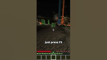 Secret Minecraft pause menu ⏸️ #shorts