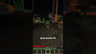 Secret Minecraft pause menu ⏸️ #shorts
