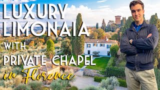 LUXURY LIMONAIA WITH PRIVATE CHAPEL FOR SALE IN FLORENCE | ROMOLINI