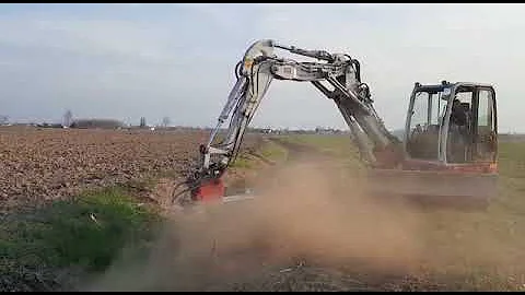 GL1 testata con rotore semi forestale per ramaglia fino a 15 cm ed erba