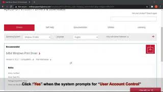 Installing Fuji Xerox printer drivers on windows