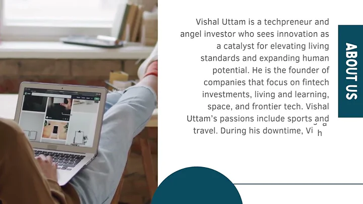 Vishal Uttamchandani - A Techpreneur