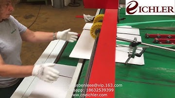 JWG semi automatic folder gluer/folding gluing machine