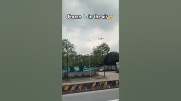 Airplane stuck in the sky ✈️ #shortsvideo #viral #airplane #paranormal #sky  #unbelievable