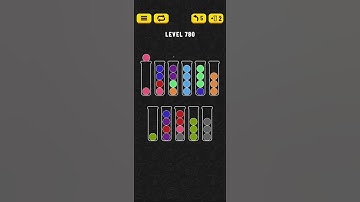 Ball Sort - Color Puzzle Game - Level 780 - Walkthrough SOLVED by RobotPlayer AI!!!