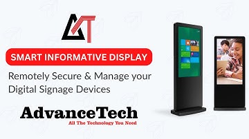 Digital Signage  | Smart Advertising Display | Smart Solution | Advancetech | 2022