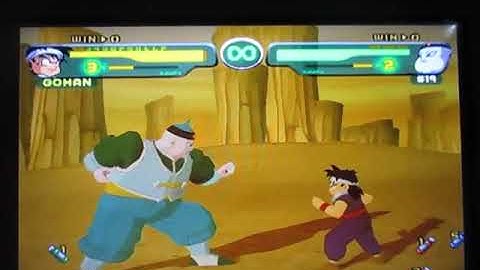 Dragon Ball Z Budokai(Gamecube)-Kid Gohan vs Android 19