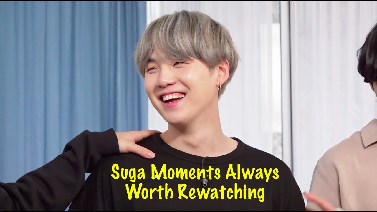 Suga Moments Always Worth Rewatching - YouTube