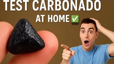 How to Test Real Carbonado (Black Diamond) at Home - simple guide 