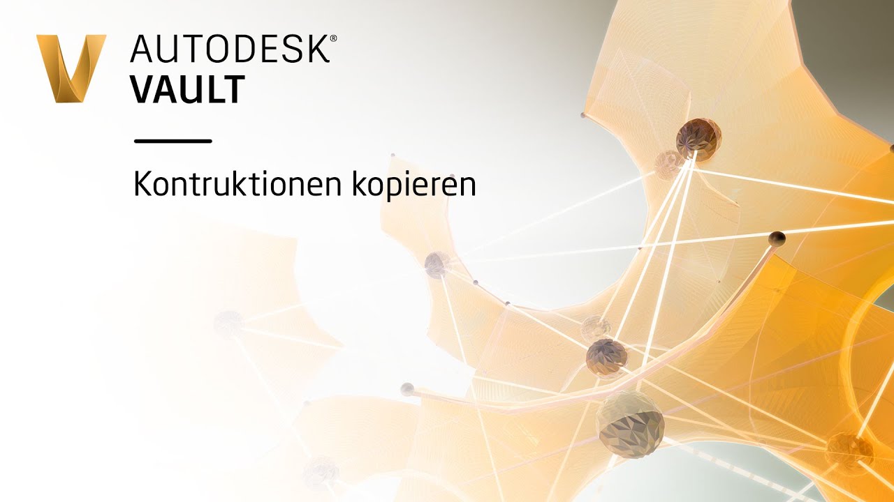 Copy Design - Konstruktionen kopieren in Autodesk Vault - YouTube