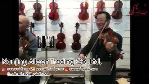 [Aileen Music-China Violin Manufacturer] Customer