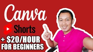 FREE $20 PER HOUR SA CANVA YOUTUBE SHORTS METHOD FOR BEGINNERS KUMITA ONLINE