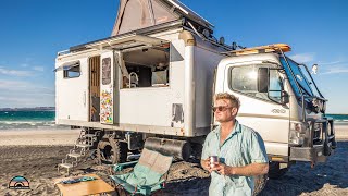 Self Built 4x4 Fuso Box Truck Camper Build