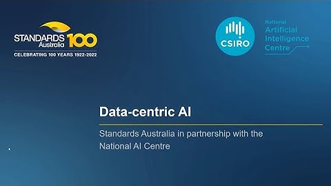 Data centric AI