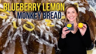 Lemon Blueberry Monkey Bread