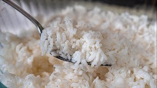 Arroz Blanco Al Vapor | Receta Facil