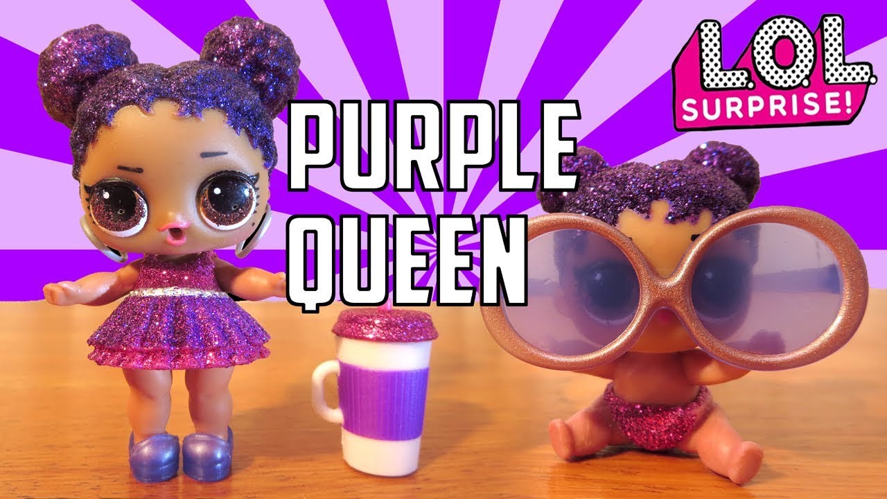 lil purple queen lol doll