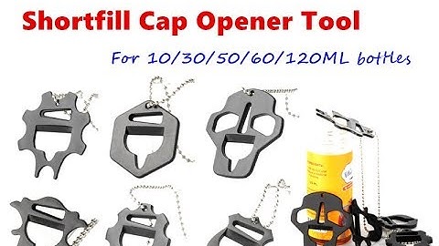 OEM design Shortfill Bottle Cap Opener Tools 5 In 1 kit from Wejoytech