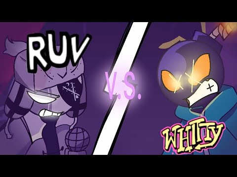 whitty vs ruv animation /friday night funkin