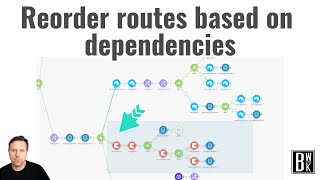 Reorder scenario module routes based on dependencies and to avoid errors in Make.com