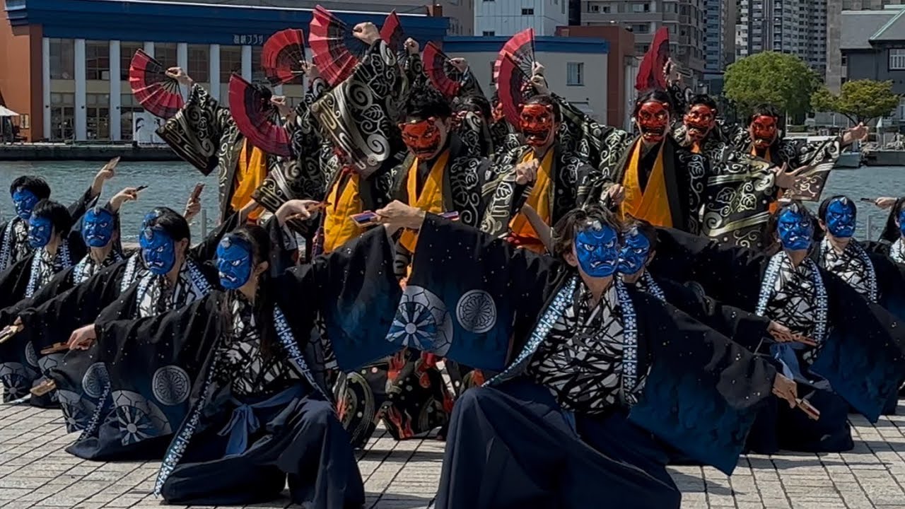 Jin So Ni Shin [Kanmon Yosakoi Festival 2025.08.23 (Sat)] - YouTube