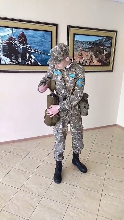 норматив одевания ОЗК в виде плаща - YouTube