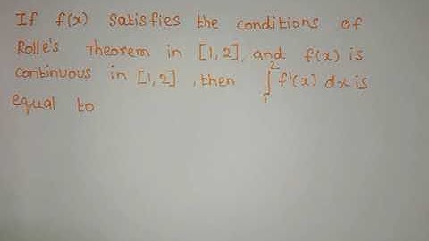 rolles and mean value theorem based practice questions/trb polytechnic 2019