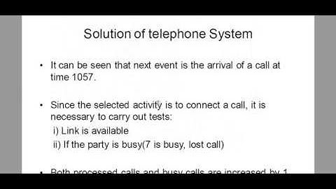 Lecture 6 - Telephony System