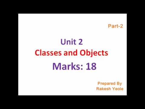 Classes and Objects in C++ Part2 - YouTube