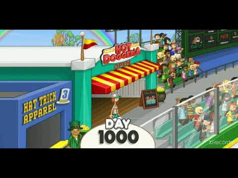 Papa's Hot Doggeria HD - Day 100 Almost Perfect Day 