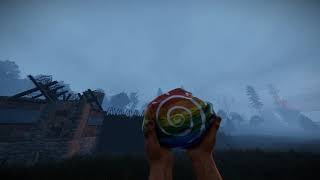 5 minutes and 21 seconds of the new rust rain. (not pixelated af)