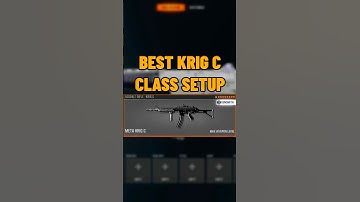 new BEST KRIG C CLASS SETUP in BLACK OPS 6!