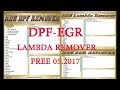 DPF EGR LAMBDA REMOVER и пересчёт контрольной суммы в WinOls