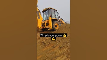 JCB 3DX Backhoe Loader Working 💪 Heavy Machine Power