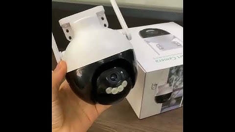 Unbox tuya smart wifi security camera 3MP