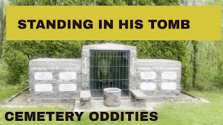 Man Standing In Tomb