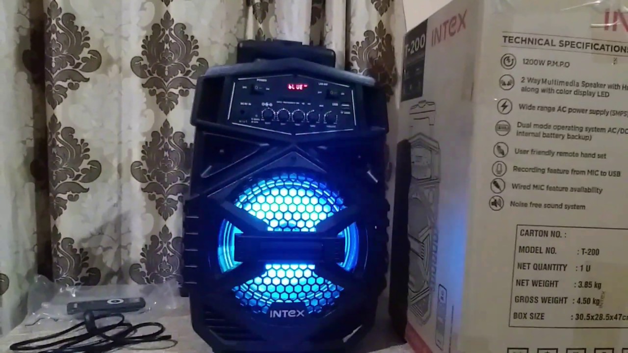 intex mini bluetooth speaker