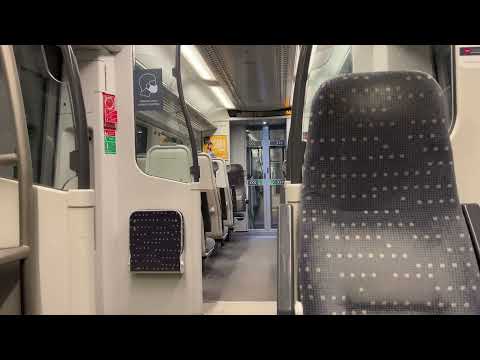 Greater Anglia class 379 ride and onboard announcements