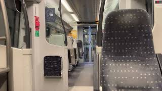 Greater Anglia class 379 ride and onboard announcements