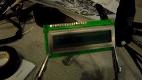 Wavecom video scanner - mid-build