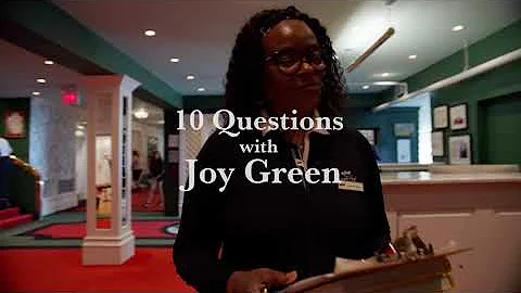 10 Questions with Joy Green