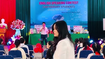 Giải Nhì hội thi Nói giỏi Tiếng Anh cấp thị xã 2025 - Nguyễn Thiện Nhân lớp 5B. Tiểu học Đại Xuân