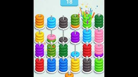 Hoop Sort Puzzle Level 801 - 810 Walkthrough | PuzzleChallenge ✔️