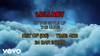 Video thumbnail of "The Cure - Lullaby (Karaoke)"