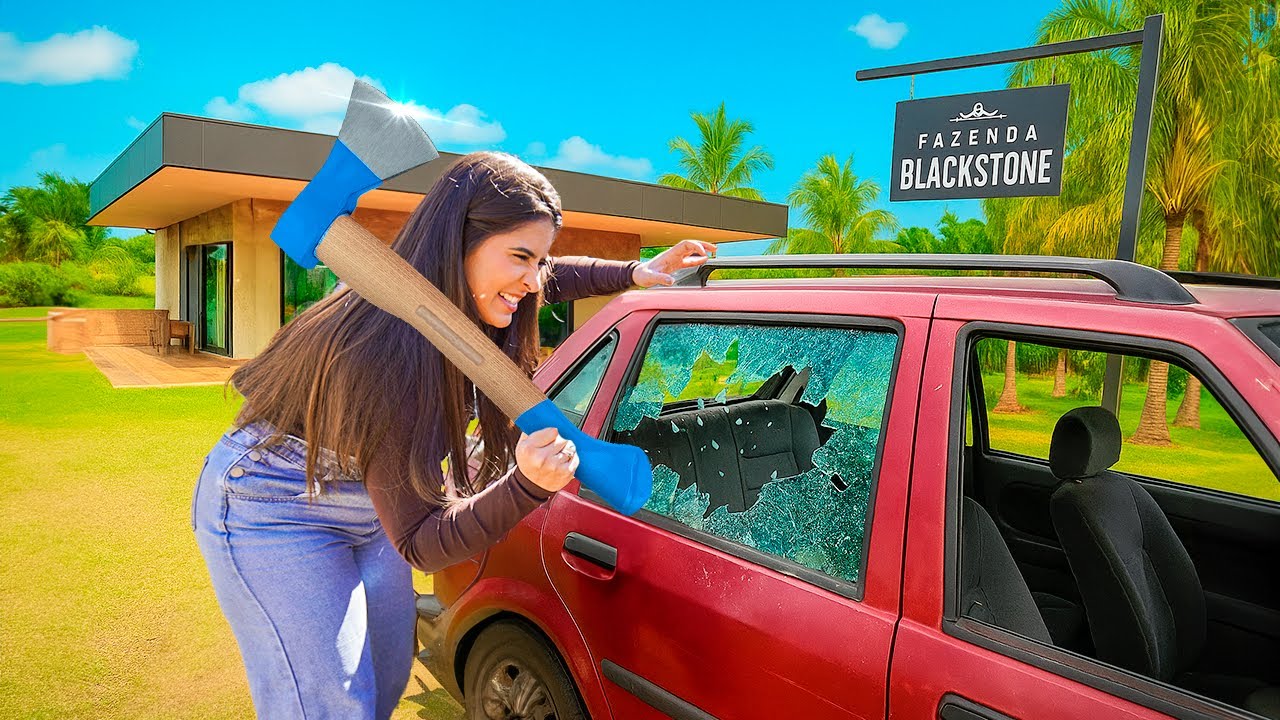 INCRIMEI A DANI POR TER QUEBRADO O VIDRO DO CARRO DO REI DO GADO !