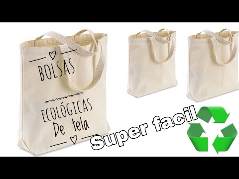 Video: Cómo Coser Una Hermosa Bolsa De Compras