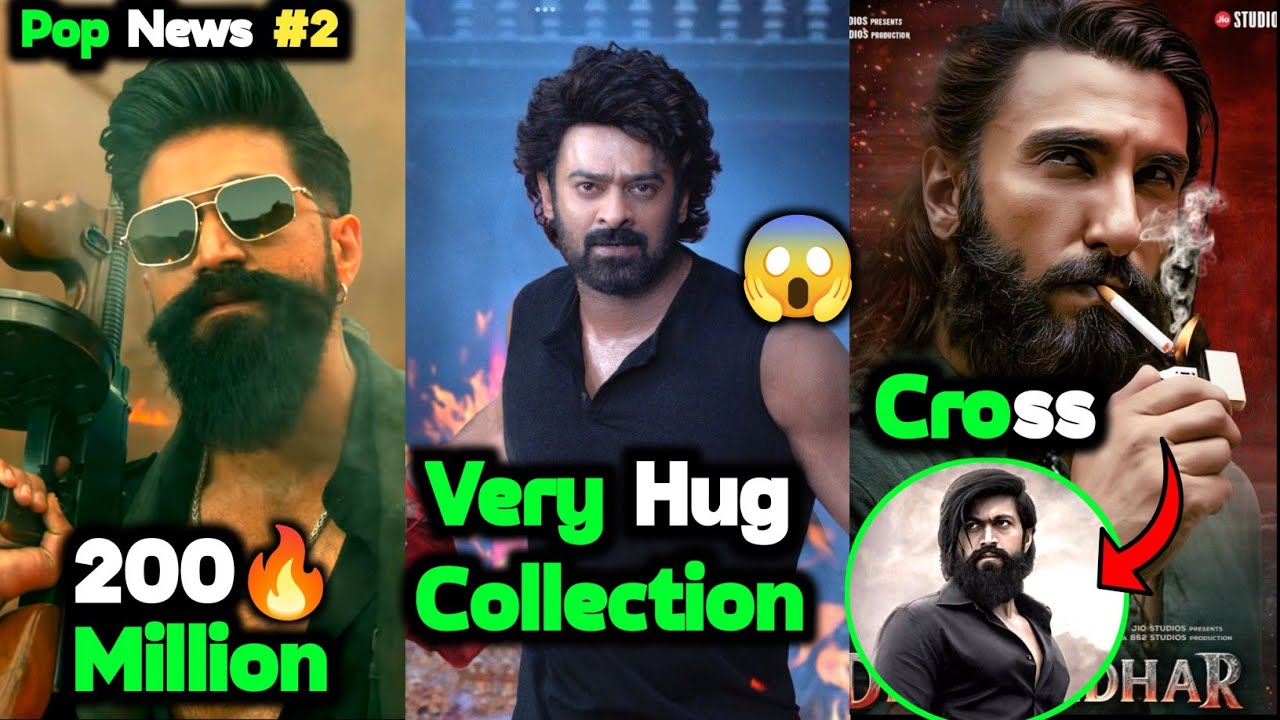 Toxic teaser record break | The Rajasaab Box office collection | Dhurandhar Break KGF 2 record 