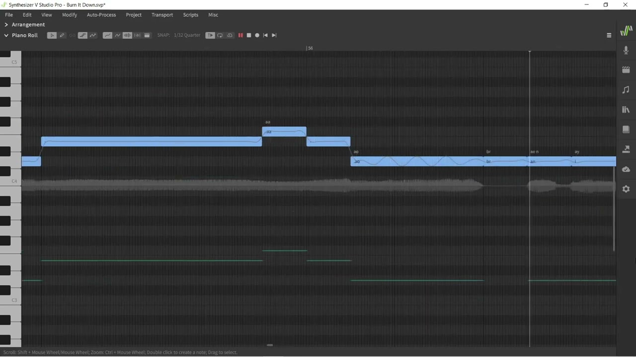 【Kevin/NineZero】 Burn It Down (Linkin Park) 【Synth V Cover】