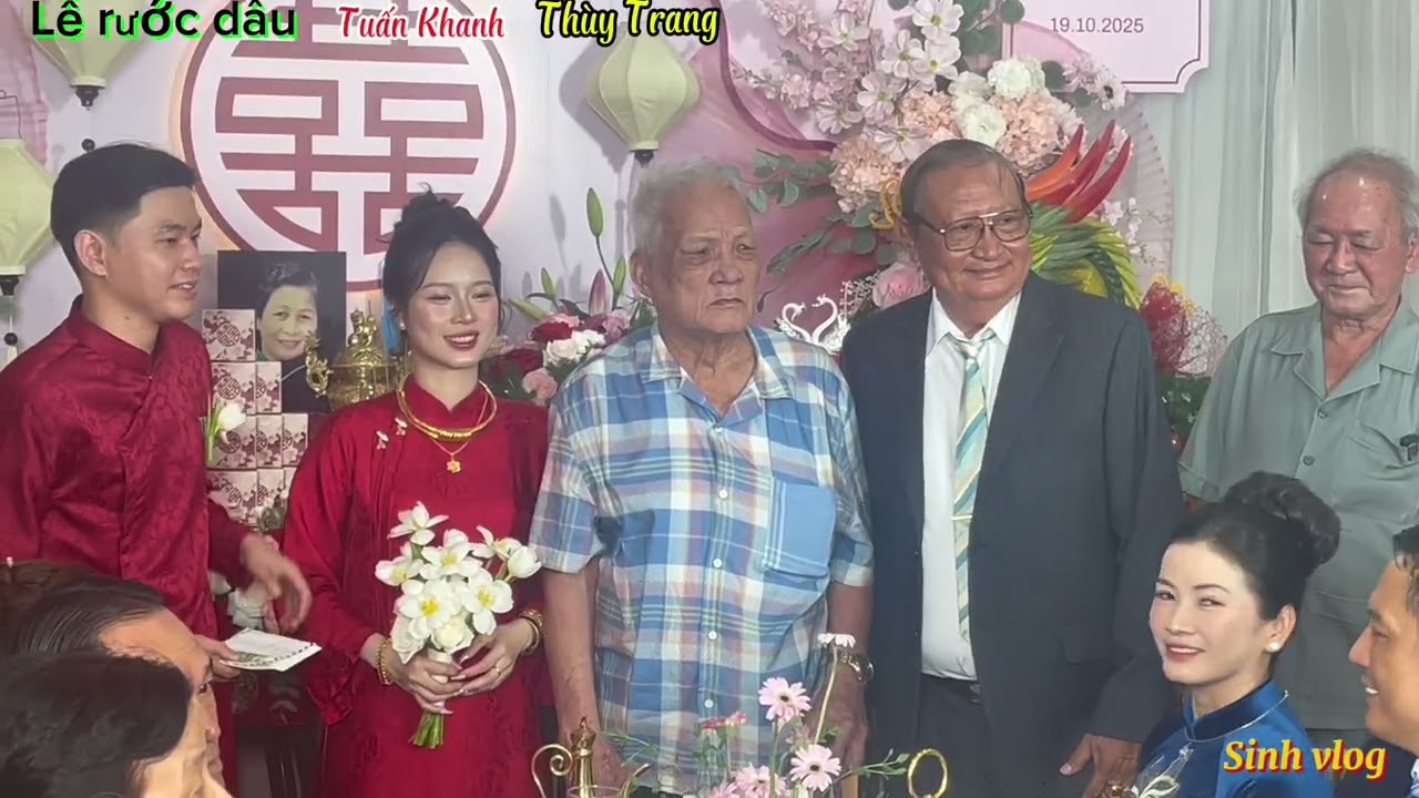 Lễ rước dâu Tuấn Khanh và Thùy Trang